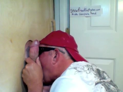 Back At The Gloryhole For Another Blowjob