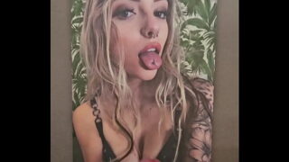 Cum tribute for NovaValentyne
