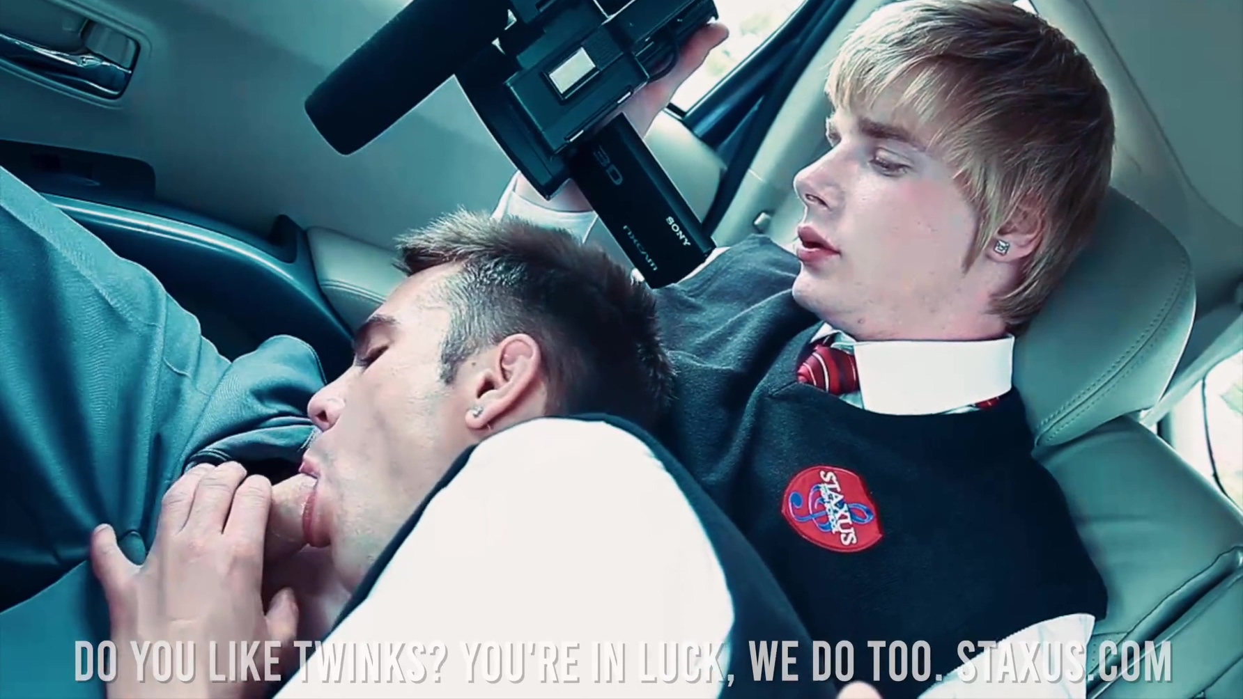 Two Schoolboys 18+ Suck Off In A Supermarket Car-park Hd