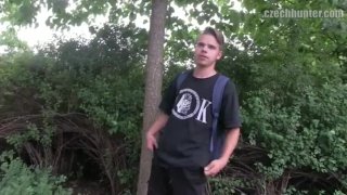CZECH HUNTER 260 –  Hunk Enjoys A Good Bareback Pounding Out In The Wild