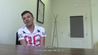 DIRTY SCOUT 133 –  Straight Guy Goes For Casting But Instead Gets Fucked By The Agent